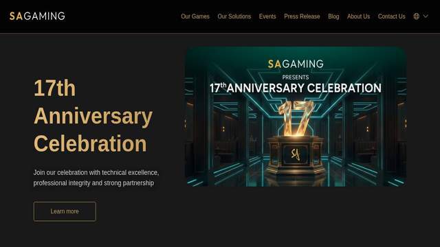 Sagaming casino screenshot